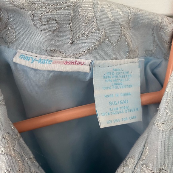 Blue and Silver coat size S (6/6x) Mary-Kate and Ashley - Picture 5 of 5